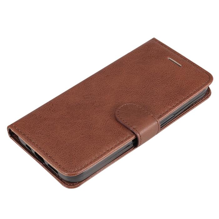 Bild 5,  Xiaomi Redmi Note 14 Pro/Pro Plus 5G Fodral Solid Läder Brun - Teknikhallen.se