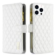 BINFEN BINFEN iPhone 15 Pro Fodral Diamond Multifunktionell Vit - Teknikhallen.se