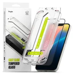 Ringke Ringke iPhone 16e/14/13/13 Pro 2-PACK Easy Slide Skärmskydd - Teknikhallen.se