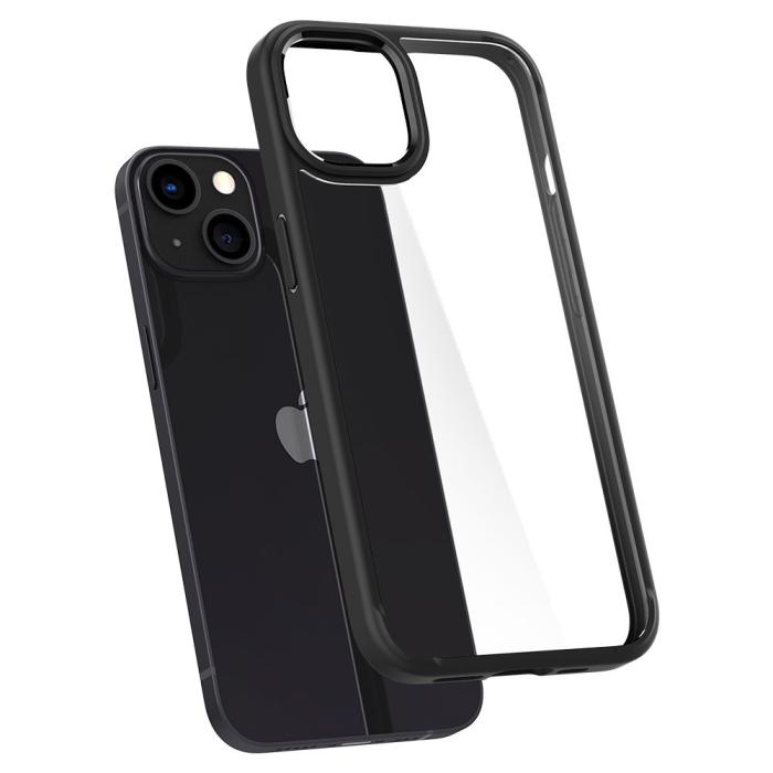 Bild 6, Spigen Spigen iPhone 13 Skal Ultra Hybrid Matt Svart - Teknikhallen.se