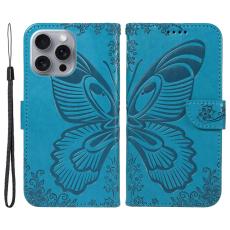  iPhone 16 Pro Max Fodral Fj&auml;ril Tryck Bl&aring; - Teknikhallen.se