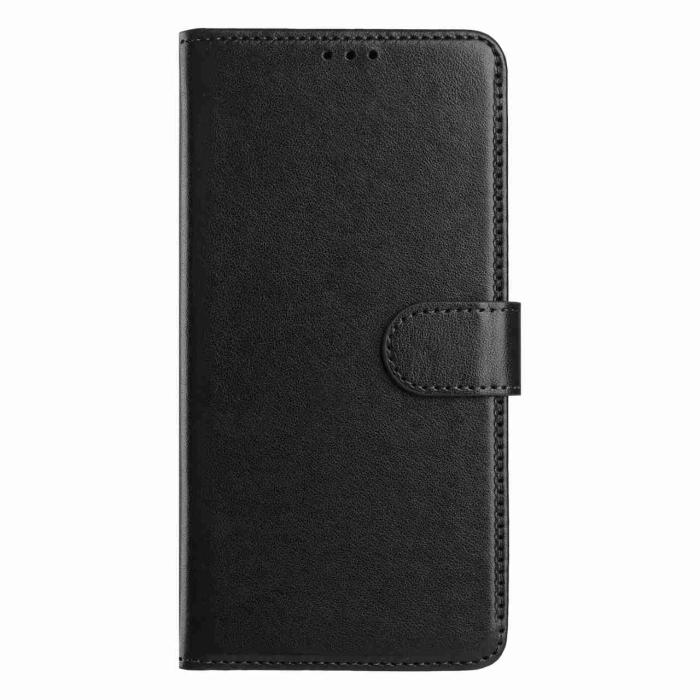 Bild 4,  Sony Xperia 10 VII Fodral Multifunktionellt Läder Svart - Teknikhallen.se