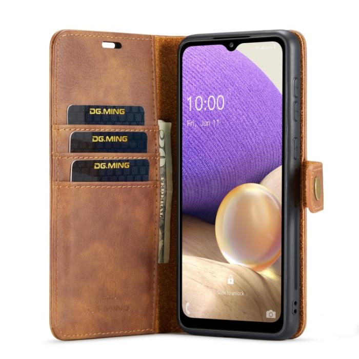 Bild 4, DG.MING DG.MING Samsung Galaxy A33 5G 2in1 Magnet Fodral / Skal Brun - Teknikhallen.se