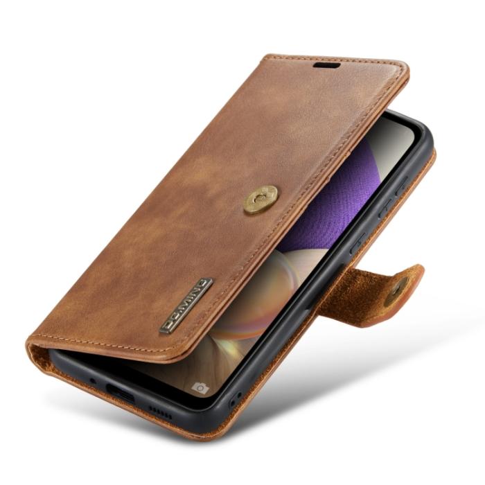Bild 5, DG.MING DG.MING Samsung Galaxy A33 5G 2in1 Magnet Fodral / Skal Brun - Teknikhallen.se