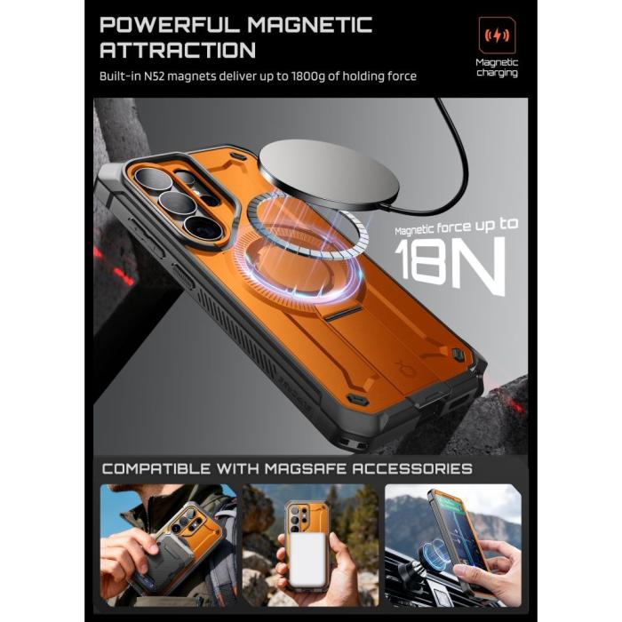 Bild 4, Supcase Supcase Galaxy S26 Ultra Skal 2-SET MagSafe Unicorn Beetle Pro - Teknikhallen.se