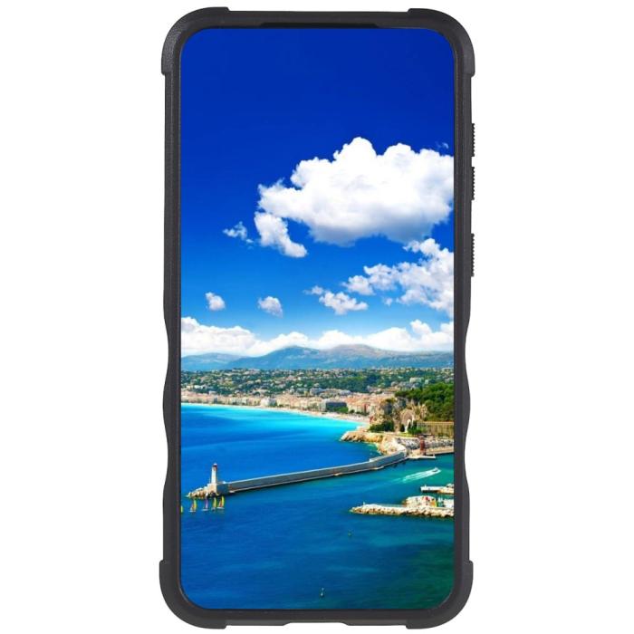 Bild 3,  Samsung Galaxy S23 Plus Skal Shockproof Armor Svart - Teknikhallen.se