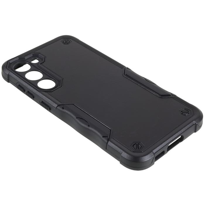 Bild 4,  Samsung Galaxy S23 Plus Skal Shockproof Armor Svart - Teknikhallen.se