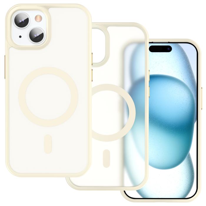 Bild 2, ColorPop ColorPop iPhone 15 Plus/14 Plus Skal CH MagSafe Matt Off White - Teknikhallen.se