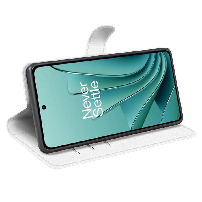 Bild 3,  OnePlus Nord 3 5G Fodral Litchi Textur Vit - Teknikhallen.se
