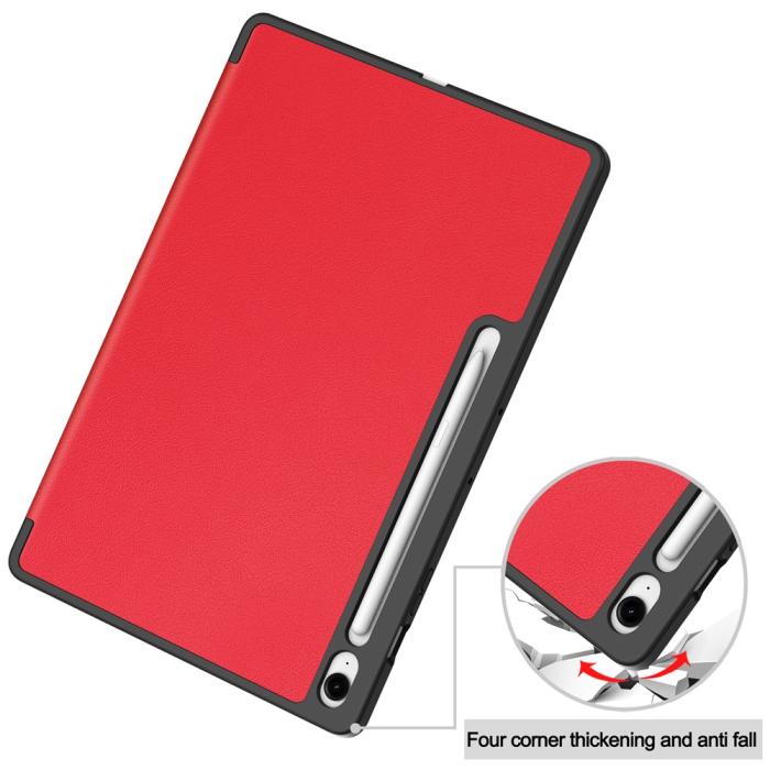 Bild 6,  Samsung Galaxy Tab S10 FE Plus Fodral Tri-Fold Pennhållare - Teknikhallen.se
