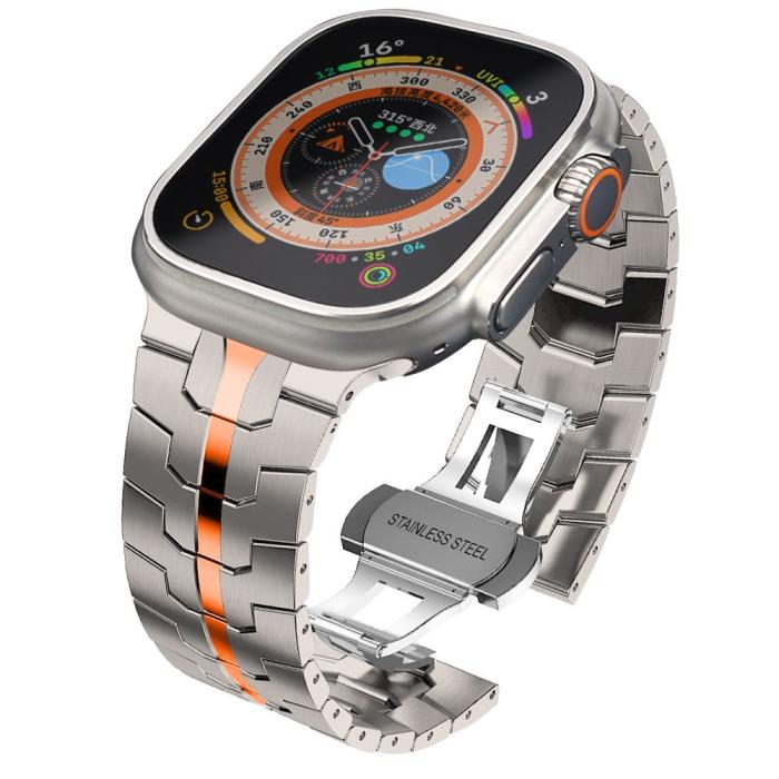 Bild 2, Tech-Protect Tech-Protect Apple Watch 42/44/45/46/49 mm Armband Stainless - Teknikhallen.se
