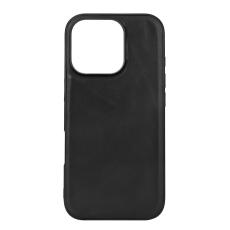 Buffalo Buffalo iPhone 16 Pro Skal MagSafe &Auml;kta L&auml;der Svart - Teknikhallen.se