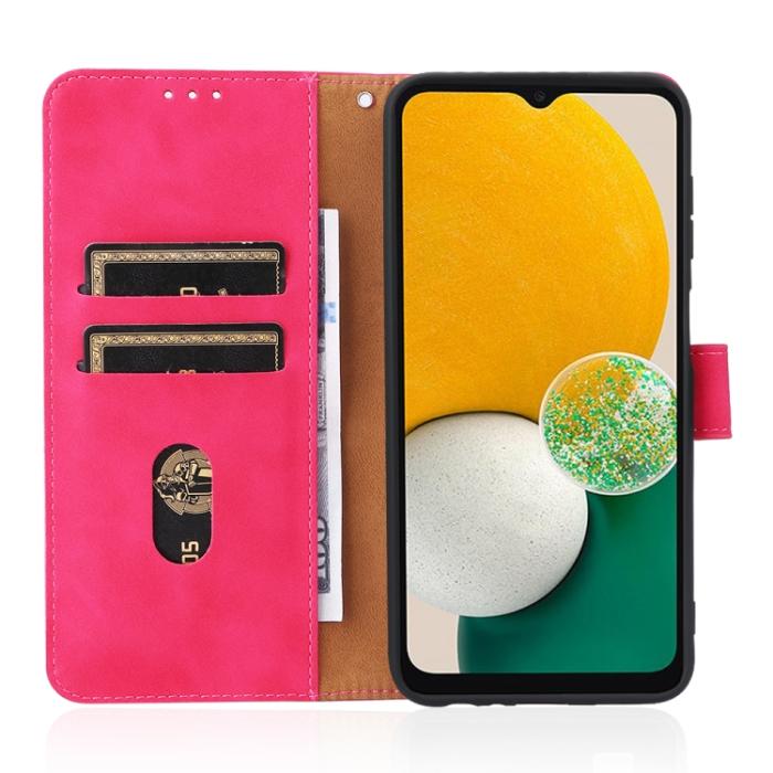 Bild 6,  Samsung Galaxy A13 4G Fodral Skin Touch Rosa - Teknikhallen.se