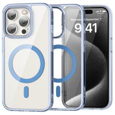 ColorPop ColorPop iPhone 15 Pro Max Skal CH MagSafe Transparent/Ljus Bl&aring; - Teknikhallen.se