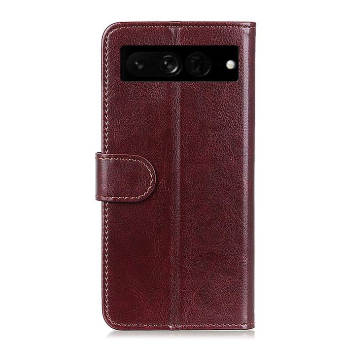 Bild 3,  Google Pixel 7 Pro Fodral Crazy Horse Brun - Teknikhallen.se