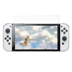  Nintendo Switch OLED Sk&auml;rmskydd H&auml;rdat Glas - Teknikhallen.se