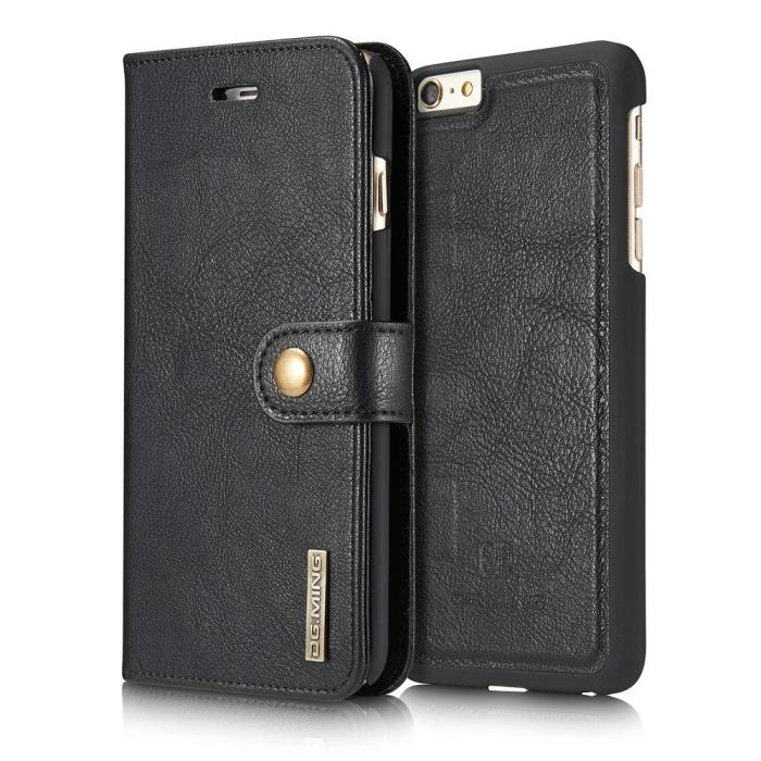 Bild 2, DG.MING iPhone 6/6S - DG.MING 2in1 Magnet Fodral - Svart - Teknikhallen.se