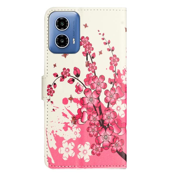Bild 5,  Motorola Moto G35 5G Fodral Med Tryck Plommonträd - Teknikhallen.se