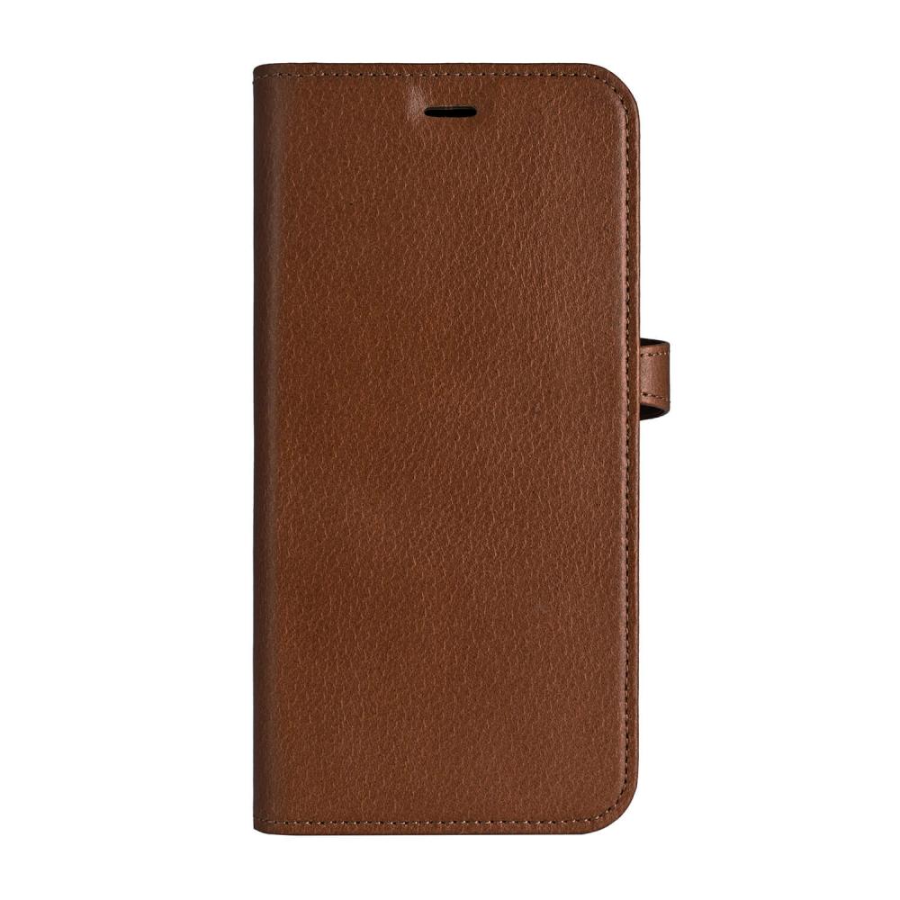Buffalo Buffalo iPhone 16 Plus Fodral MagSafe 2in1 Äkta Läder Brun - Teknikhallen.se