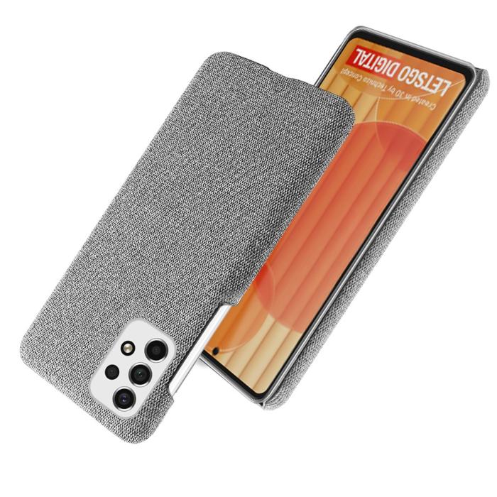 Bild 2,  Samsung Galaxy A53 5G Skal Tygbelagt Ljus Grå - Teknikhallen.se
