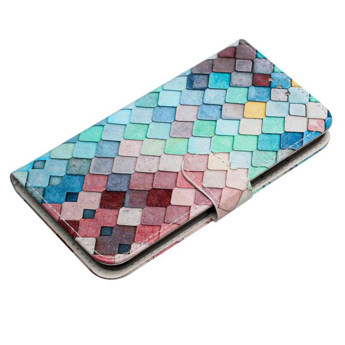 Bild 4,  Xiaomi 15T Pro Fodral Med Tryck Grid - Teknikhallen.se