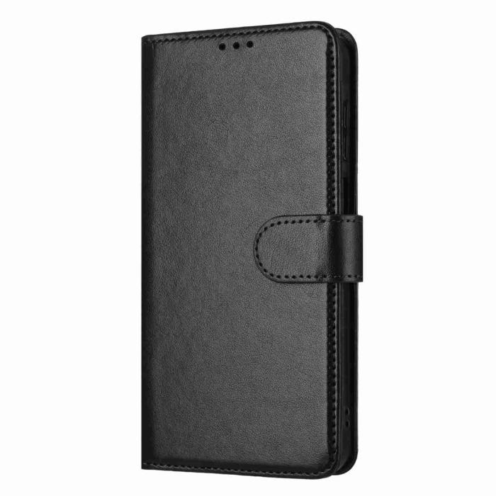 Bild 5,  Sony Xperia 10 VII Fodral Multifunktionellt Läder Svart - Teknikhallen.se