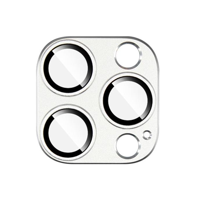 Bild 2, IMAK IMAK iPhone 16 Pro Max/16 Pro Linsskydd Silver - Teknikhallen.se