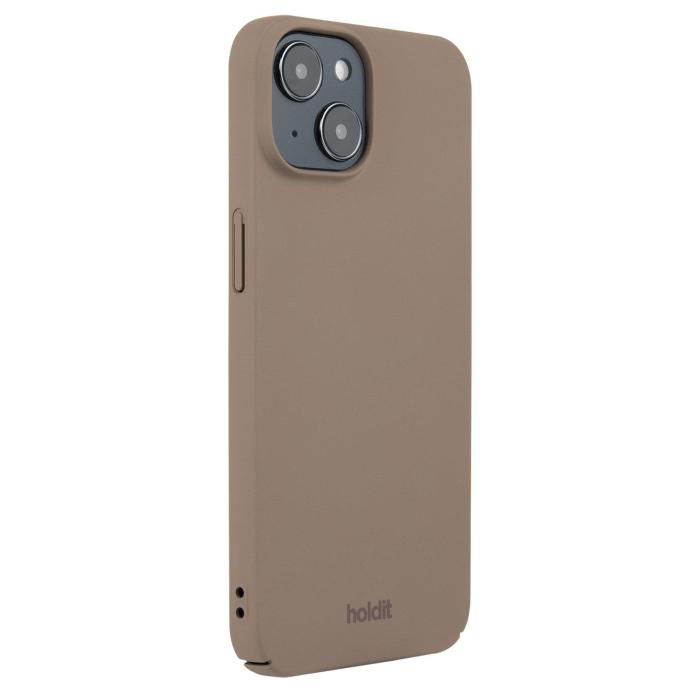 Bild 2, holdit holdit iPhone 14 / 13 Mobilskal Slim Mocha Brown - Teknikhallen.se