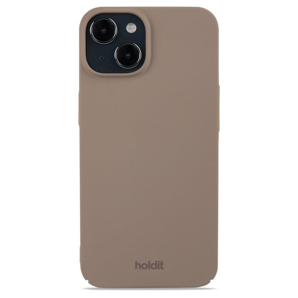 holdit holdit iPhone 14 / 13 Mobilskal Slim Mocha Brown - Teknikhallen.se