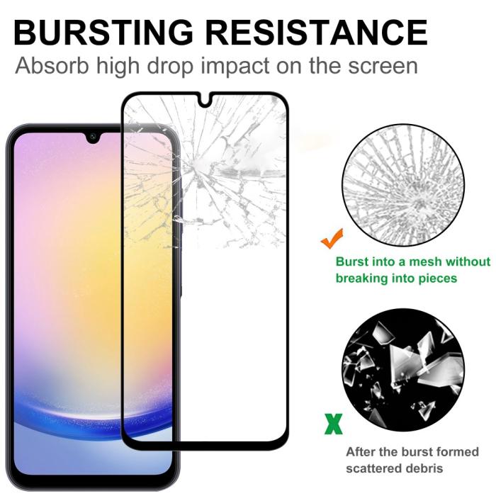 Bild 4,  Samsung Galaxy A36 5G/A56 5G Skärmskydd Heltäckande - Teknikhallen.se