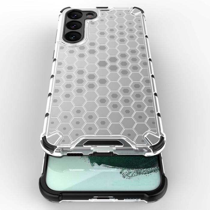 Bild 6,  Samsung Galaxy S23 Plus Skal Honeycomb Hybrid Svart - Teknikhallen.se