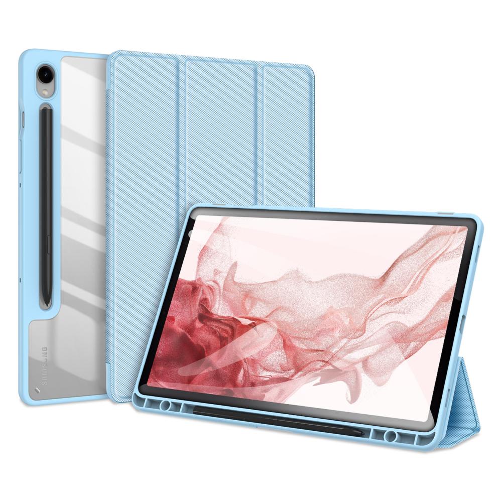 DUX DUCIS DUX DUCIS Galaxy Tab S9 Fodral TOBY Tri-Fold Ljus Blå - Teknikhallen.se