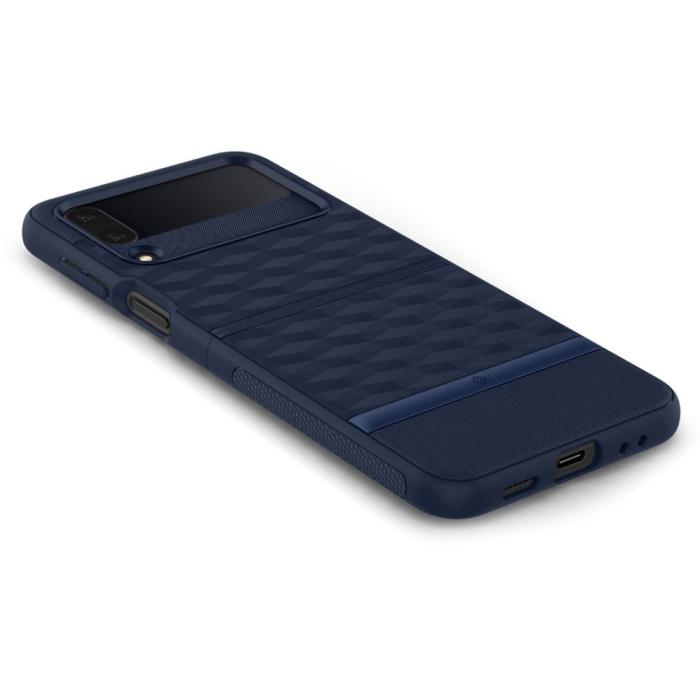 Bild 3, Spigen Spigen Caseology Samsung Galaxy Z Flip 4 Skal Parallax Blå - Teknikhallen.se