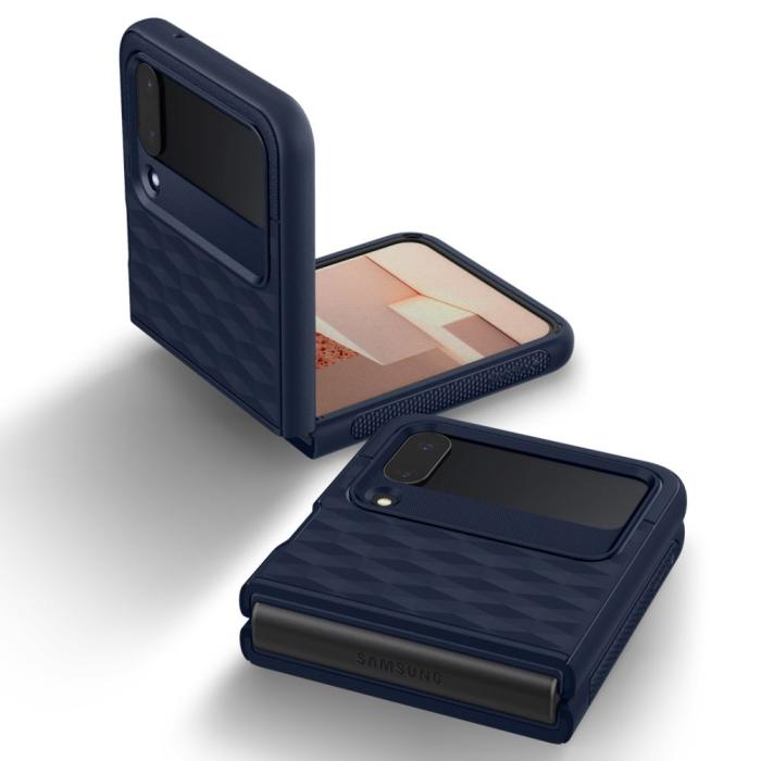 Bild 5, Spigen Spigen Caseology Samsung Galaxy Z Flip 4 Skal Parallax Blå - Teknikhallen.se