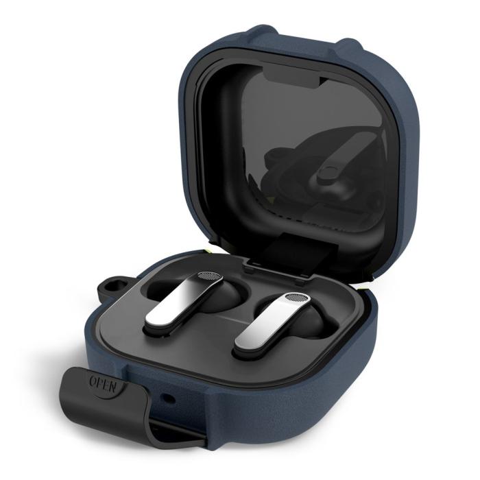 Bild 3, Tech-Protect Tech-Protect Galaxy Buds 4 / 4 Pro Skal Slim Hook Fluffy Blue - Teknikhallen.se