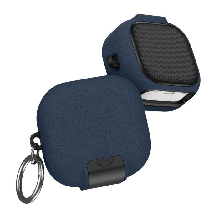Bild 6, Tech-Protect Tech-Protect Galaxy Buds 4 / 4 Pro Skal Slim Hook Fluffy Blue - Teknikhallen.se