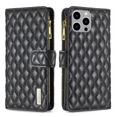 BINFEN BINFEN iPhone 15 Pro Max Fodral Diamond Multifunktionell Svart - Teknikhallen.se