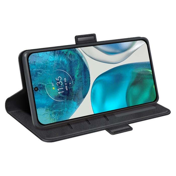 Bild 5,  Motorola Moto G52/G82 Fodral Magnetisk Stängning Svart - Teknikhallen.se