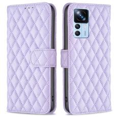  Xiaomi 12T / 12T Pro Fodral Diamond L&auml;der Lila - Teknikhallen.se
