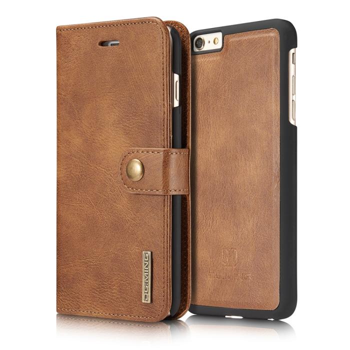 Bild 2, DG.MING iPhone 6/6S - DG.MING 2in1 Magnet Fodral - Brun - Teknikhallen.se
