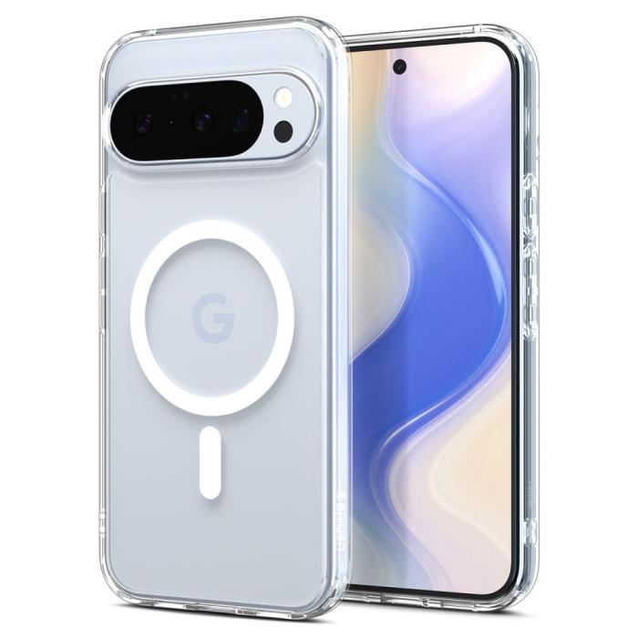 Bild 2, Spigen Spigen Google Pixel 10/10 Pro Skal MagSafe Ultra Hybrid Transparent - Teknikhallen.se