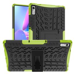  Lenovo Tab P11 Gen 2 Skal Rugged Kickstand Armor Grön - Teknikhallen.se