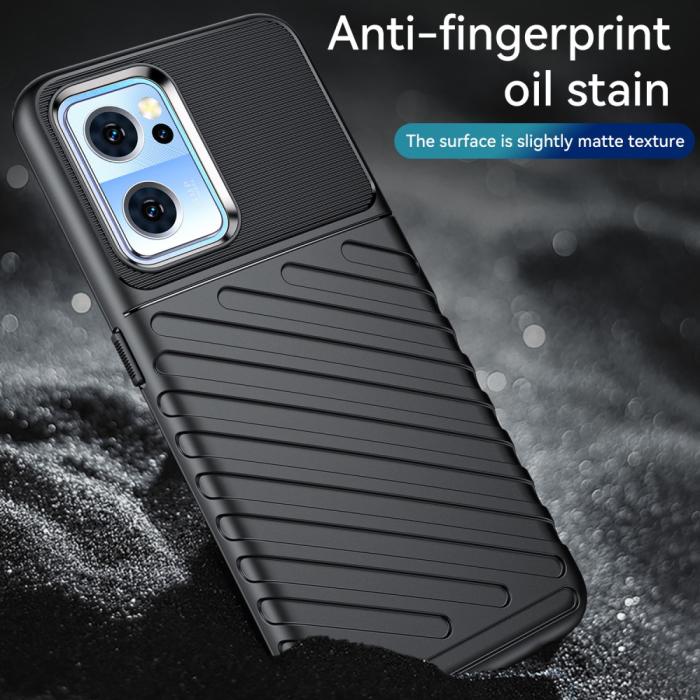 Bild 5,  OnePlus Nord CE 2 5G Skal Twill Textur Svart - Teknikhallen.se