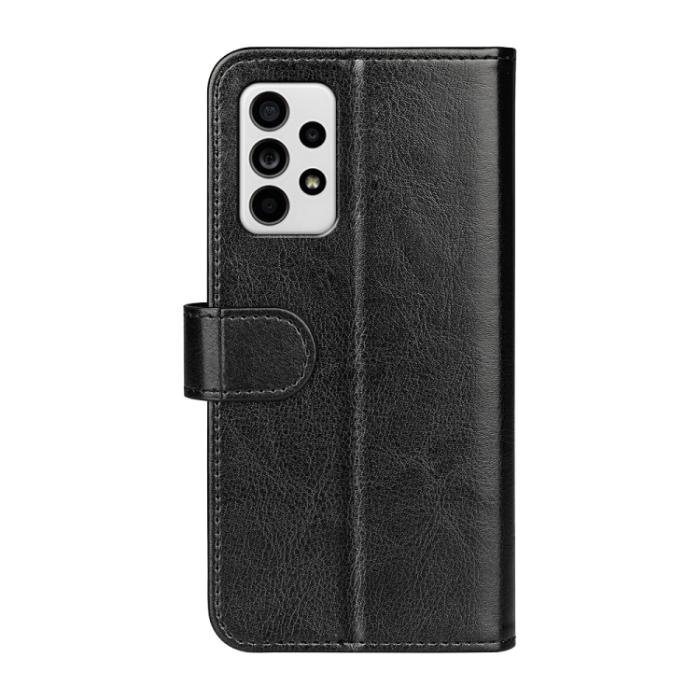 Bild 3,  Samsung Galaxy A33 5G Fodral Läder Svart - Teknikhallen.se