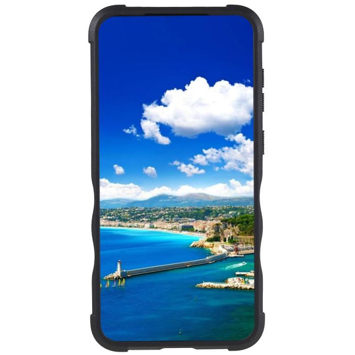 Bild 3,  Samsung Galaxy S23 Plus Skal Shockproof Armor Röd - Teknikhallen.se