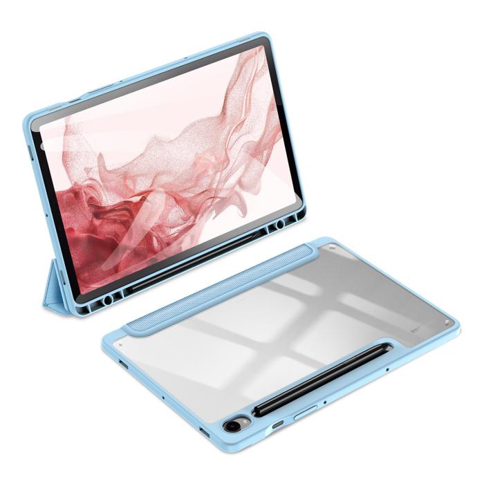Bild 2, DUX DUCIS DUX DUCIS Galaxy Tab S9 Fodral TOBY Tri-Fold Ljus Blå - Teknikhallen.se