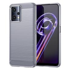  OnePlus Nord CE 2 Lite 5G Skal Borstad St&aring;l Textur Gr&aring; - Teknikhallen.se