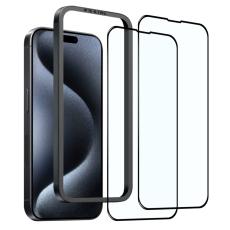 NORTHJO NORTHJO iPhone 15 Pro Sk&auml;rmskydd Helt&auml;ckande H&auml;rdat Glas - Teknikhallen.se