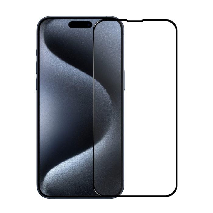 Bild 5, NORTHJO NORTHJO iPhone 15 Pro Skärmskydd Heltäckande Härdat Glas - Teknikhallen.se