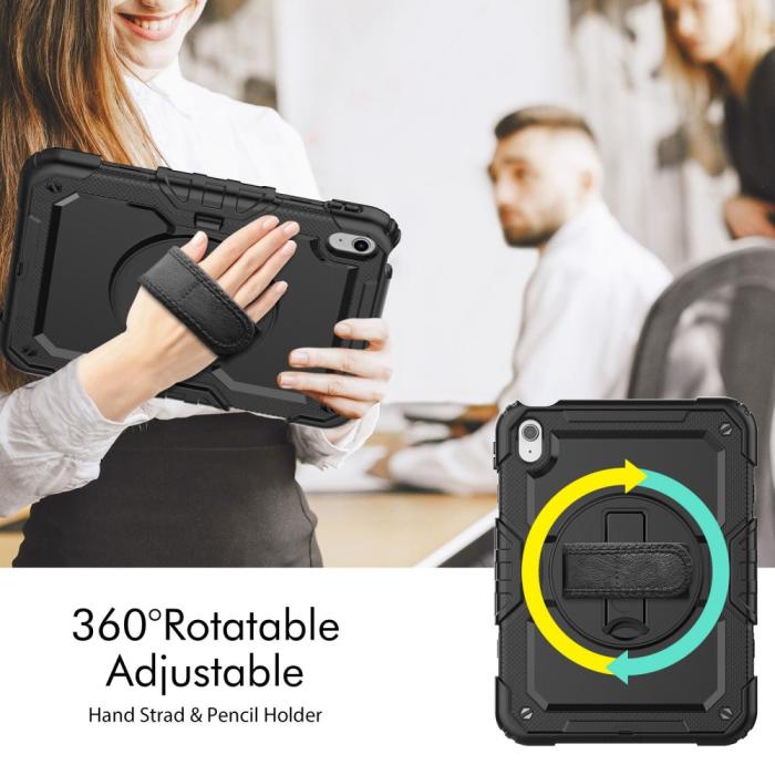 Bild 2,  iPad 11 2025 / 10.9 2022 Skal 360 Shockproof Hybrid Kickstand - Teknikhallen.se